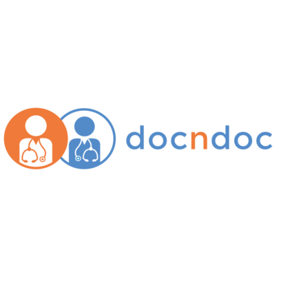 Logo de docndoc : et si remplacer un médecin partout en France était facile et attractif?